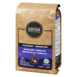 Zavida Hazelnut Vanilla Coffee Ground Medium Roast - 340 g | Loblaws