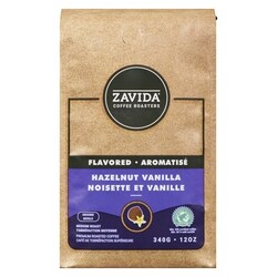 vanimumuh Zavida Hazelnut Vanilla Coffee Ground Medium Roast - 340 g