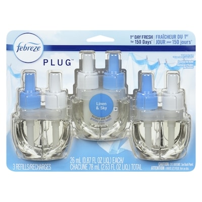 Febreze Linen Sky Air Freshener 77.7 ml, $23.36/100ml