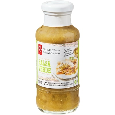 le Choix du Président Salsa verde  215 ml, 1,62 $/100ml