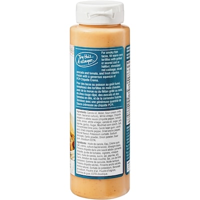 Sauce crémeuse chipotle