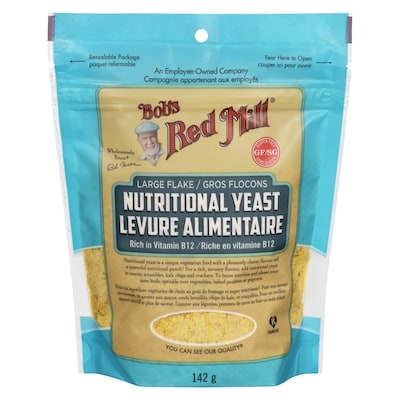 Bobs Red Mill Nutritional Yeast Large Flake 142 g, $8.44/100g
