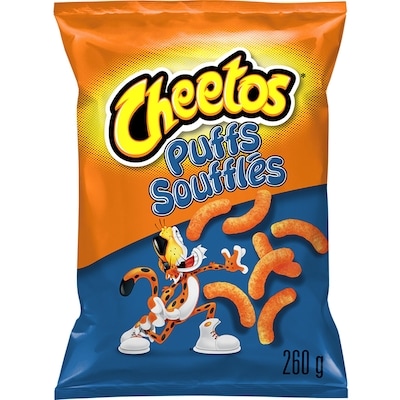 Cheetos Puffs Cheese Flavoured Snacks 260 g, $2.11/100g