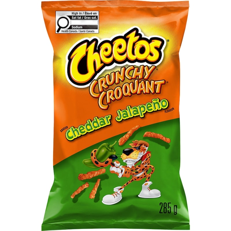 Cheetos Cheddar Jalapeño Crunchy Cheese flavoured Snacks - 285 g