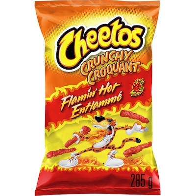 Frito-Lay Croquant Grignotines à saveur de fromage Enflammé 285 g, 1,68 $/100g