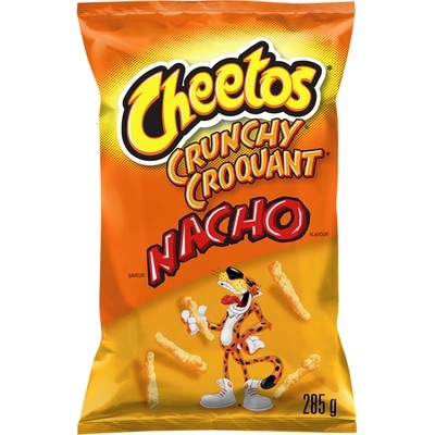 Frito-Lay Croquant Grignotines à saveur de fromage Nacho 285 g, 1,93 $/100g