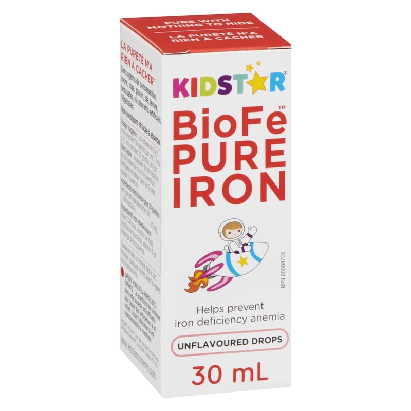 Pure Iron Unflavoured Drops