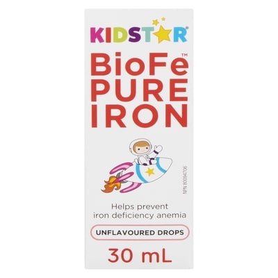Pure Iron Unflavoured Drops
