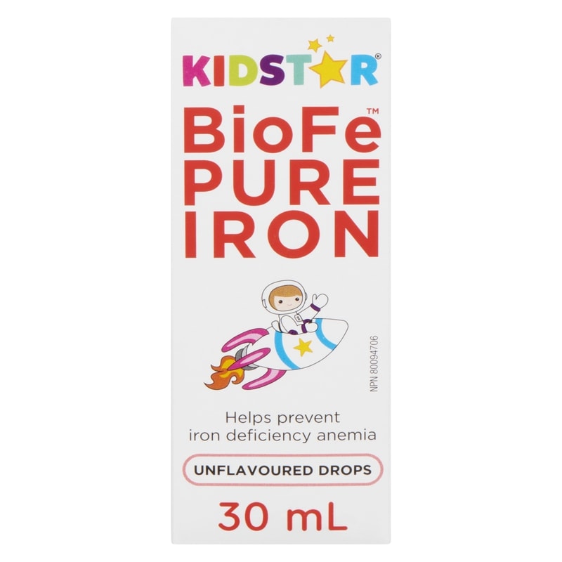 Pure Iron Unflavoured Drops