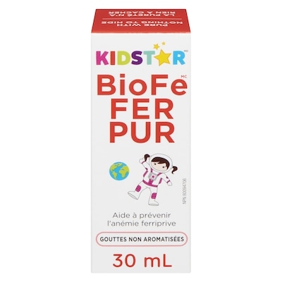 Kidstar KDSR BIOFE FER PUR GOUTTES 30 ml, 109,97 $/100ml