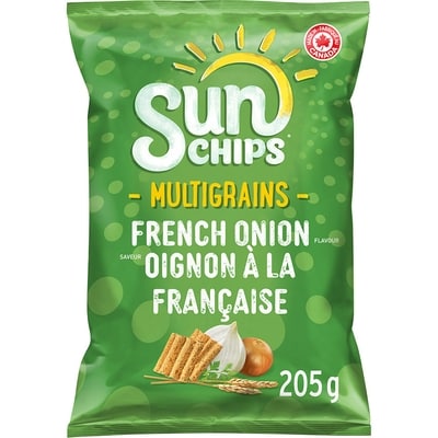 Sunchips French Onion flavour Multigrain Snacks 205 g, $2.68/100g