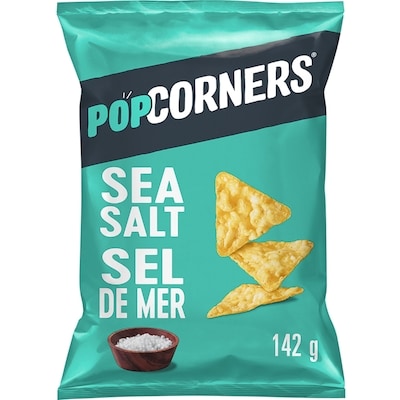 PopCorners Sea Salt Popped-Corn Chips 142g 142 g, $2.82/100g