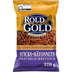 Rold Gold Classic Style Sticks Pretzels 370 g, $1.16/100g