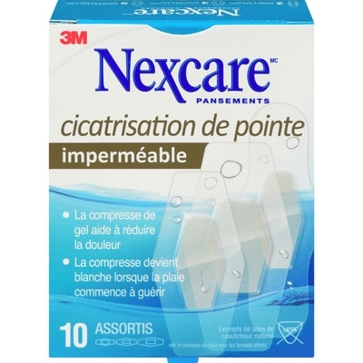 Nexcare Nxca Pansements Imper Avances 10 ea, 0,90 $/1ch