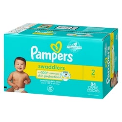 Pampers Swaddlers Diaper Size 84 Count 84 ea Real Canadian