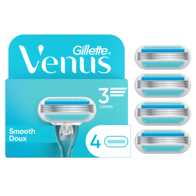 Gillette 3 Blades 4 Cartridges 4 ea, $5.75/1ea