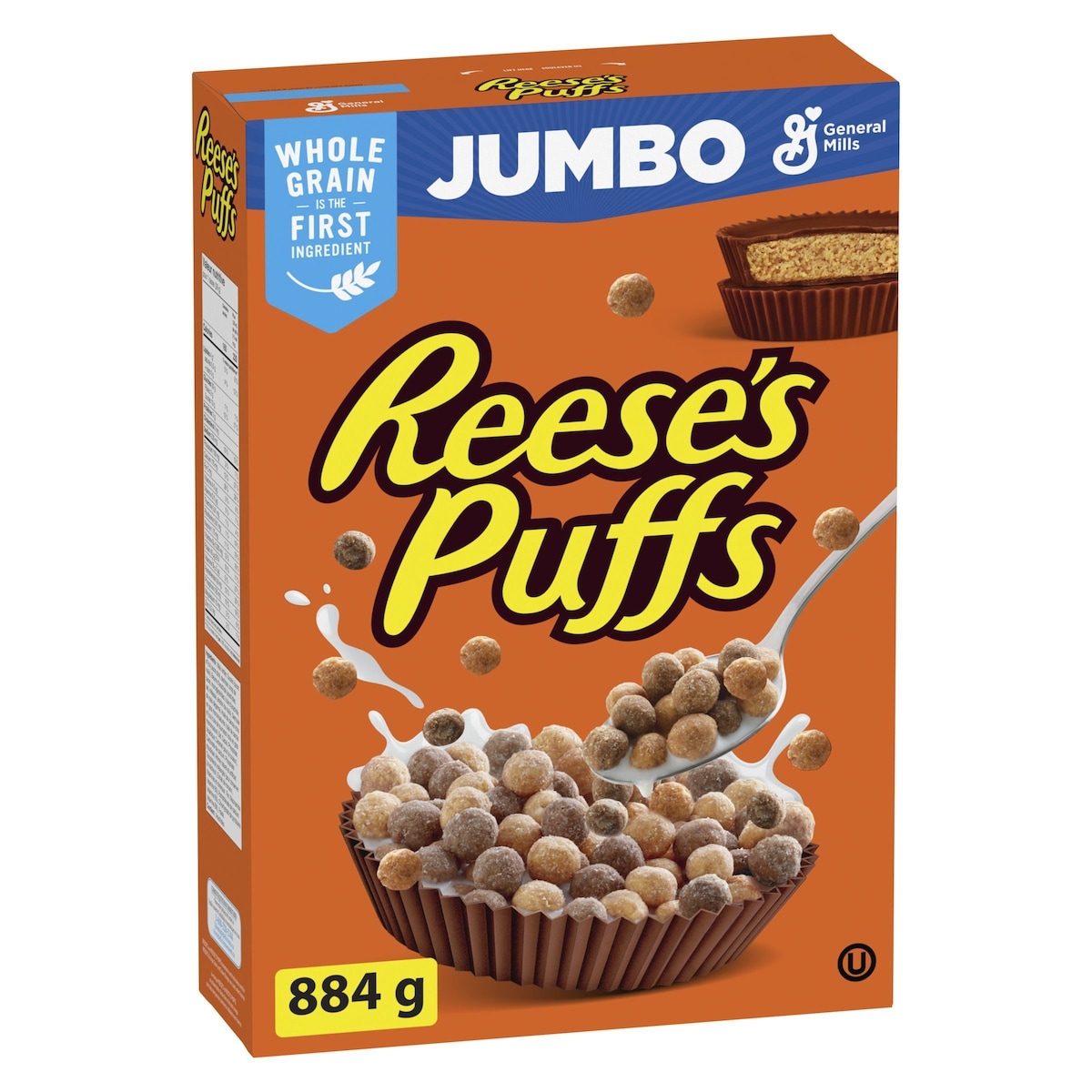 General Mills Reese's Puffs Breakfast Cereal, Peanut Butter Chocolate