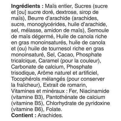 Reese's Puffs, Céréales Pour le Petit-Déjeuner Saveur Beurre d'Arachide et Chocolat, Grains Entiers, Format Géant