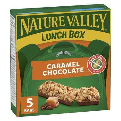Nature Valley Lunchbox Granola Bars, Caramel Chocolate, Kids Snacks, 5 ct 130 g, $3.07/100g