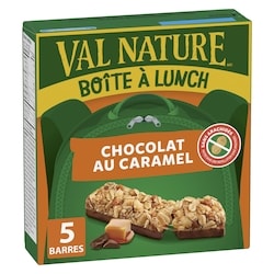 Nature Valley Boîte à Lunch, Caramel et Chocolat, Collation pour Enfants, 5 Barres 130 g, 3,45 $/100g