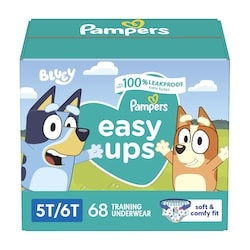 Easy Ups Training Underwear Boys Size 7 5T6T, 68 Count