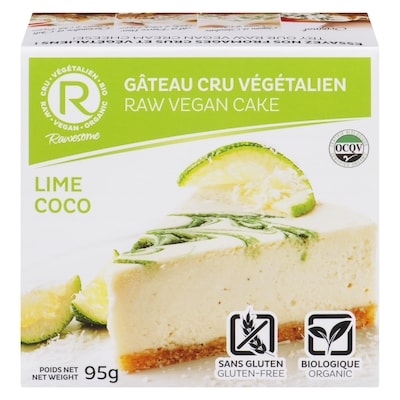 Rawesome Lime Coco Raw Vegan Cake 95 g, $8.41/100g
