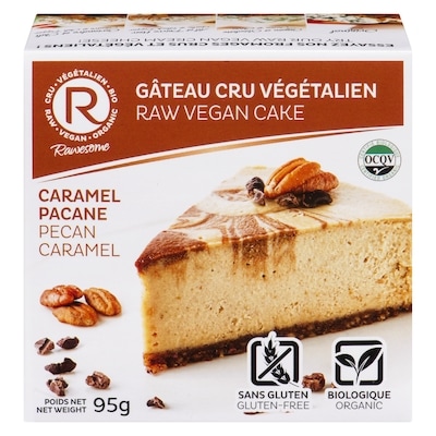 Rawesome Caramel Pecane Raw Vegan Cake 95 g, $8.41/100g