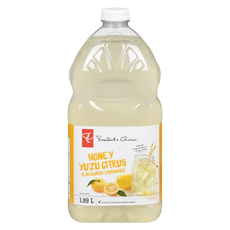 President's Choice Honey Yuzu Citrus Flavoured Lemonade