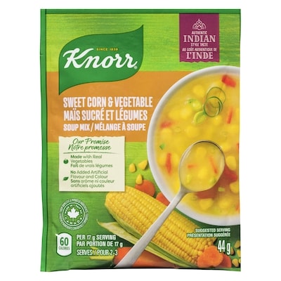 Knorr Soup Mix Sweet Corn & Vegetable 44 g, $4.07/100g