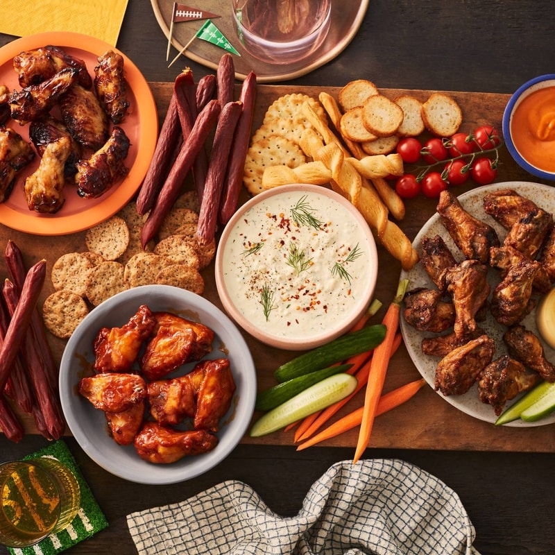 Sweet & Sticky Honey Garlic Flavour Chicken Wings