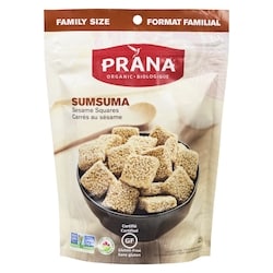Prana Sesame Squares Sumsuma Family Size 325 g, $4.00/100g