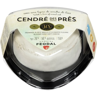 null Cendré Des Prés 26 % M.F. Bloomy Rind Soft Cheese 150 g, $5.33/100g