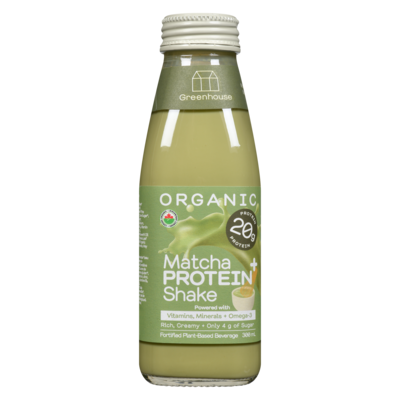 Greenhouse Organic Shake Matcha Brekky 300 ml, $2.33/100ml