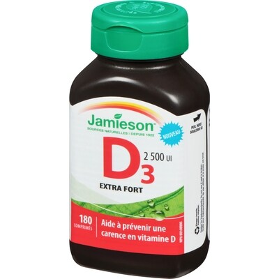 Vitamine D3 2500 UI