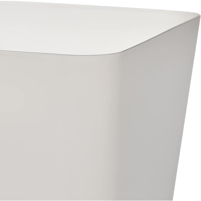 5.5L Wastebasket White
