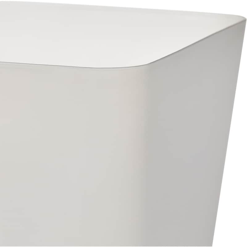 5.5L Wastebasket White