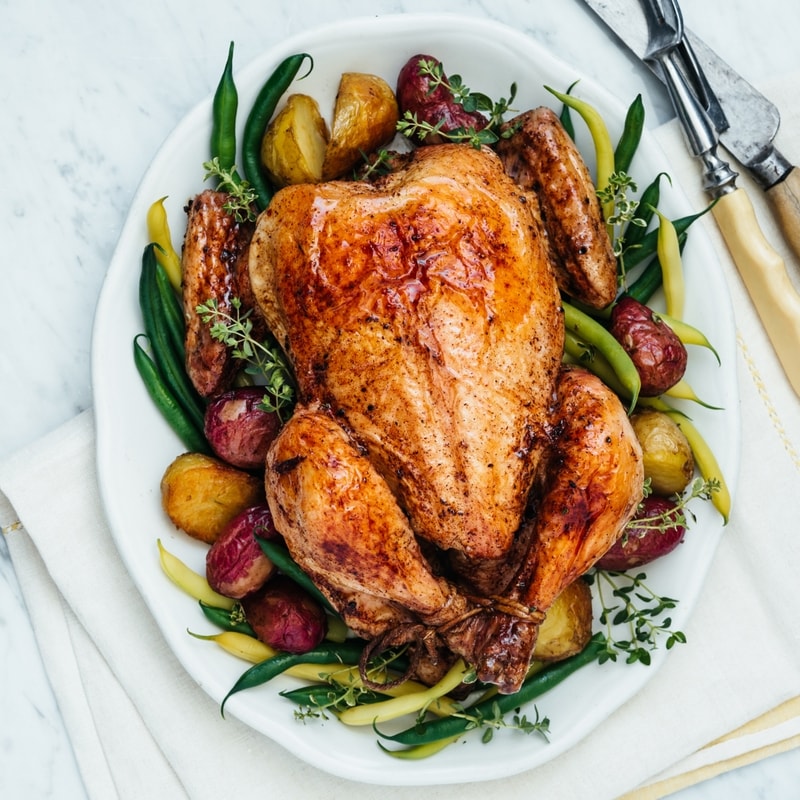 Organic Grade A Whole Chicken, Fresh