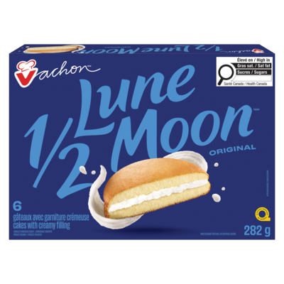 Vachon 1/2 Lune Moon® Vanilla Flavour Cakes 282 g, $1.95/100g