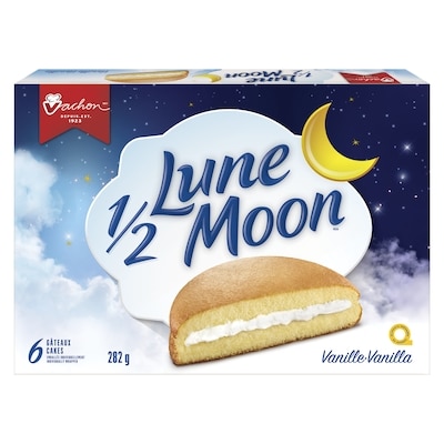 Vachon ½ Lune Moon® Vanilla Flavour Cakes 282 g, $1.73/100g
