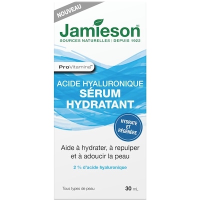 Jamieson Acide Hyaluronique Sérum Hydratant 30 ea, 1,00 $/1ch
