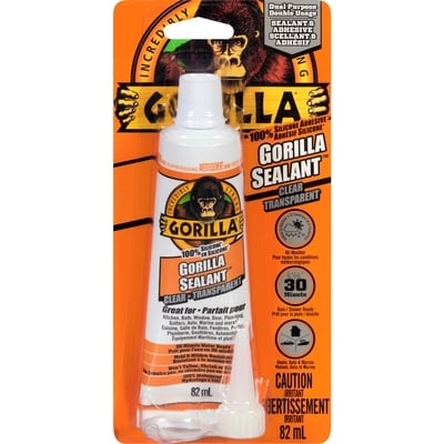 Gorilla Sealant Tube  82 ml, $12.20/100ml