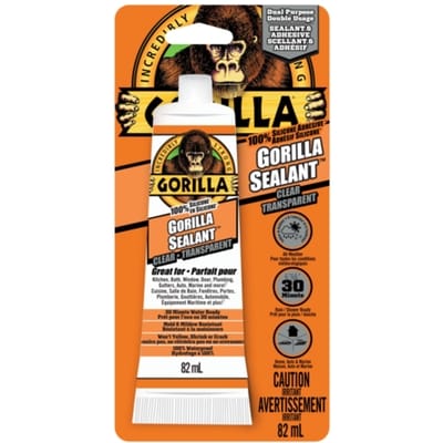 Gorilla Sealant Tube 82 ml, 12,20 $/100ml