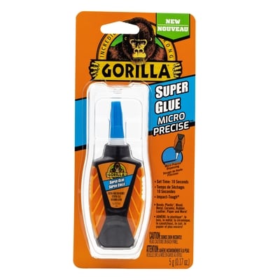 Gorilla Gel de Super Colle Haute Précision 5 g, 260,00 $/100g