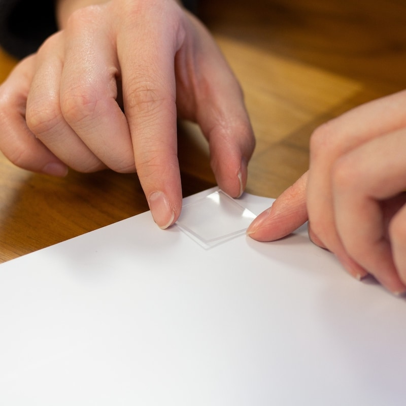 Tough and Clear Mounting Tape Squares