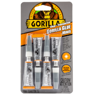 Gorilla Clear Glue Minis 3g x 4 4x3.0 g, $87.50/100g