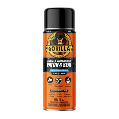 Gorilla Waterproof Patch & Seal Spray - Noir 453.592 g, 4 625,55 $/100g