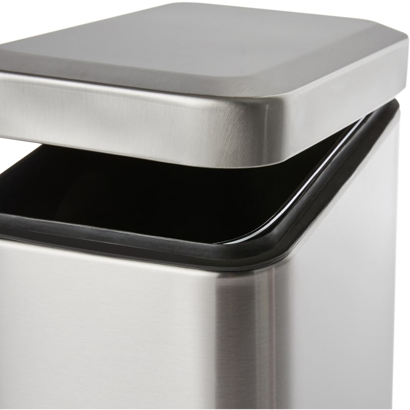 5L Stainless Steel Slim Step Bin