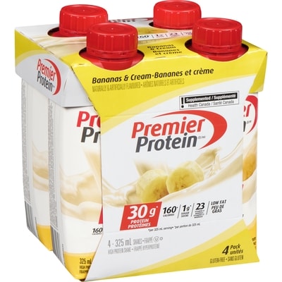 High Protein Shake Bananas & Cream