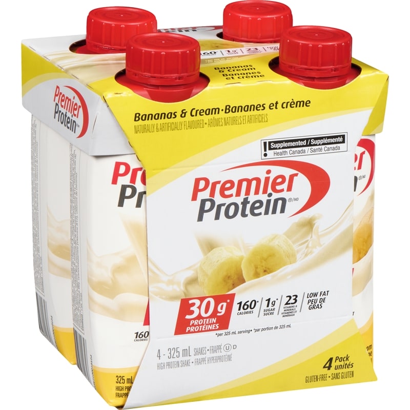 High Protein Shake Bananas & Cream