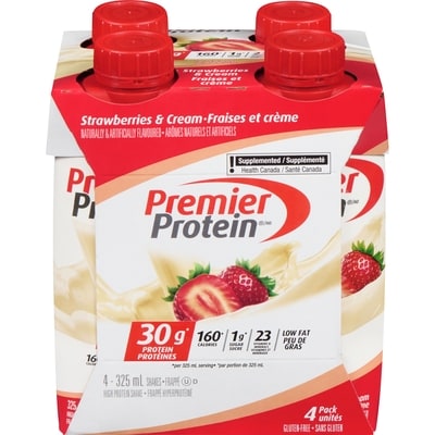 Premier Protein High Protein Shake Strawberries & Cream 325 ml, $4.92/100g
